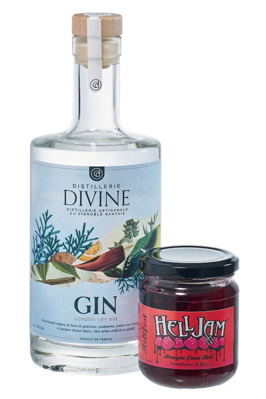 confiture et gin